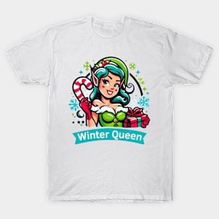 Winter Queen - Enchanting Holidays with the Magic of Winter T-Shirt